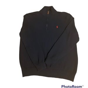 Polo Ralph Lauren Super Soft Cotton Quarter zip Sweater